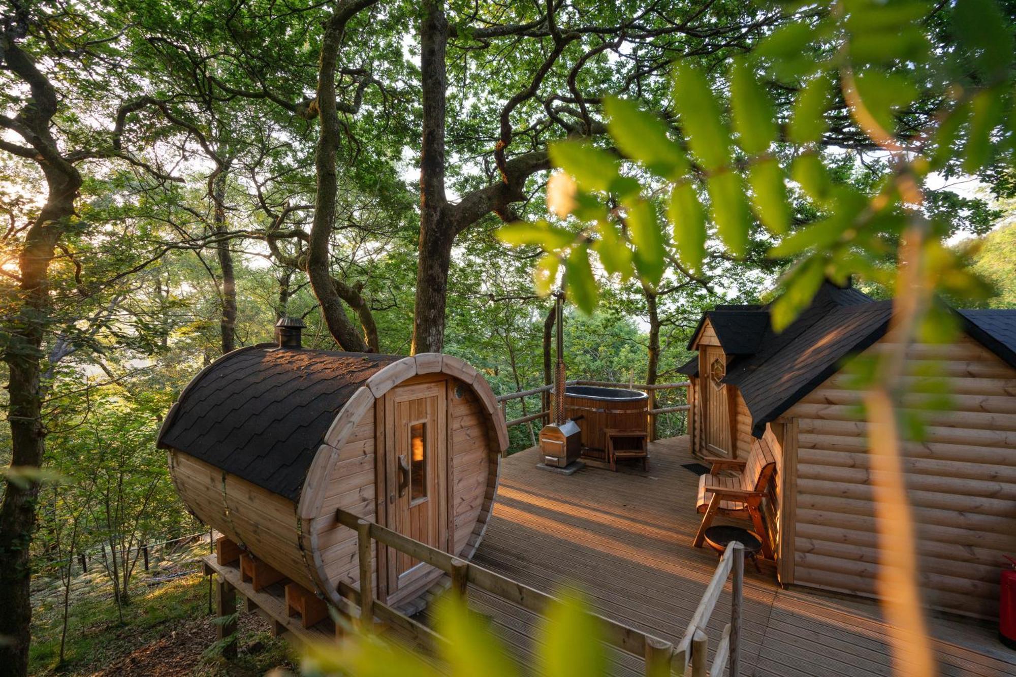 ברמאות' Chestnut Tree House With Hot Tub & Sauna מראה חיצוני תמונה